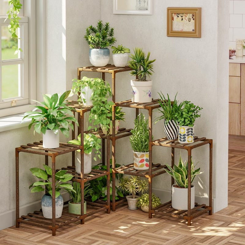 3 Tier Wood Plant Stand